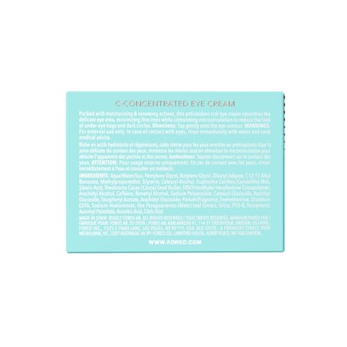 FOREO IRIS Crema Contorno de Ojos con Ácido Hialurónico y Vitamina C