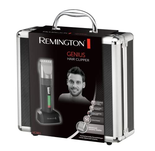 Remington Genius HC5811 - Máquina Cortar Pelo Inalámbrica con Cuchillas Cerámicas