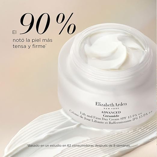 Elizabeth Arden - Advanced Ceramide Lift and Firm, Day Face Cream with SPF 15, with Ceramides, Anti-Aging Action, Firms, Moisturizes and Smoothes the Skin, Nourished and Defined Skin - 50 ml
