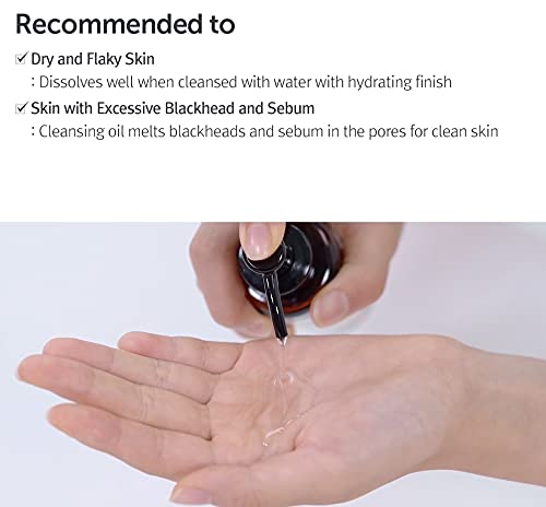 Aceite de Limpieza Profunda Gentle Black - DearKlairs, 150ml