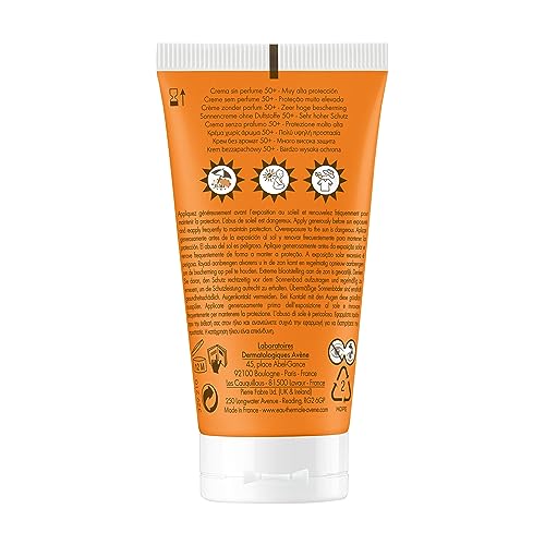 Crema Solar SPF50+ Sin Perfume - Avene