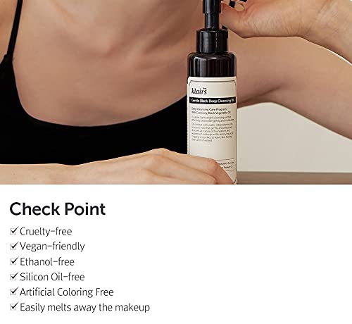 Aceite de Limpieza Profunda Gentle Black - DearKlairs, 150ml