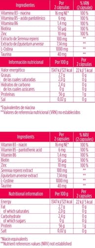 ISDIN Lambdapil 180 Cápsulas Anticaída - Nutrición y Crecimiento Capilar
