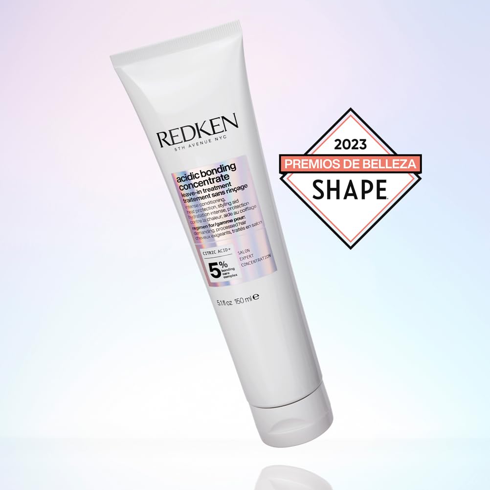 Redken | Sulfate-Free Leave-In Treatment to Strengthen All Hair Types, Acidic Bonding Concentrate, 150 ml
