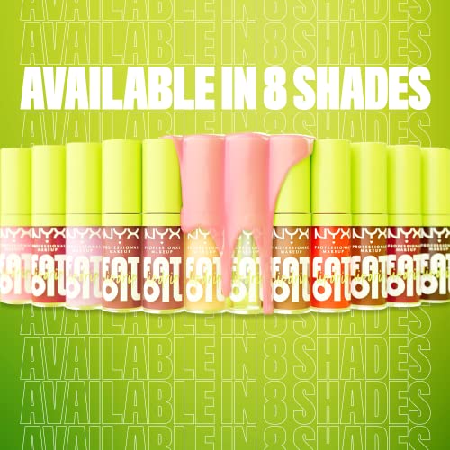 NYX Fat Oil Lip Drip - Aceite Labial Hidratante 12H - Tono Missed Call