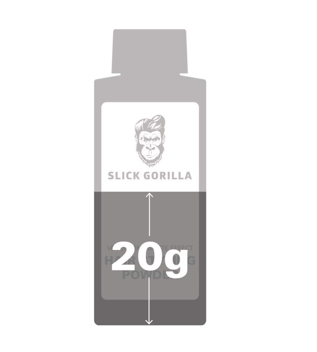 Slick Gorilla Hair Styling Powder 20g - Polvo de Peinado Mate y Volumen