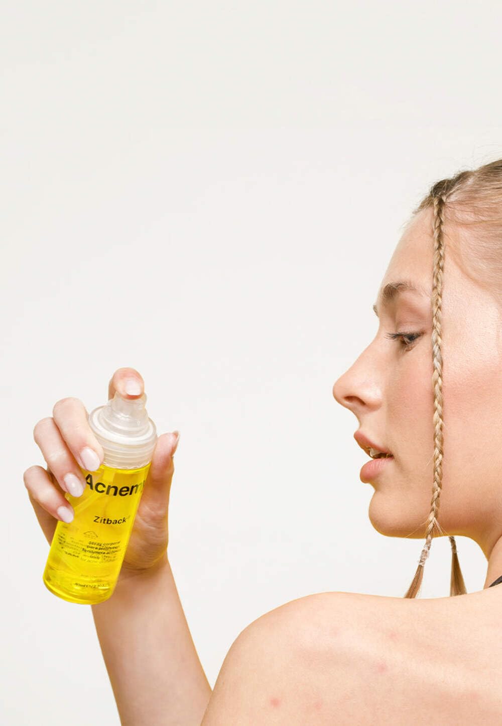 ACNEMY ZITBACK® Spray Corporal 80ml - Elimina el Acné con Ácidos BHA y AHA