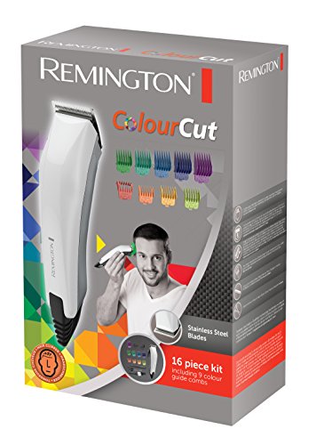 Remington ColourCut Cortapelos con Cable y 9 Peines - HC5035