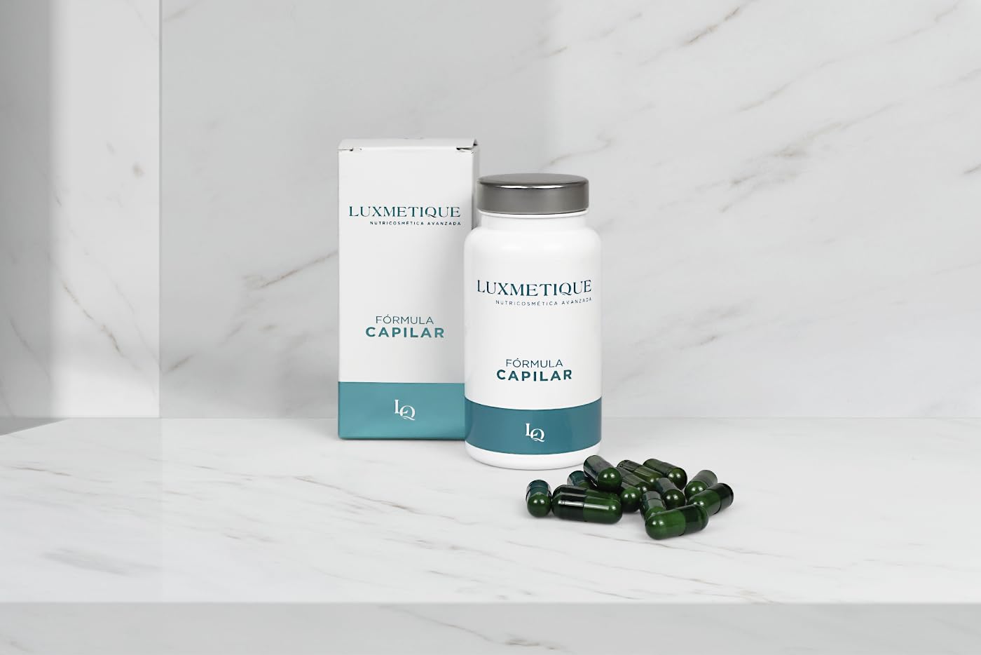 Luxmetique Fórmula Capilar - Nutricosmético para Cabello Saludable