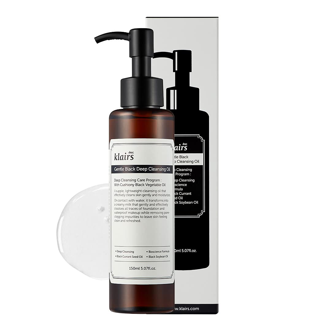 Aceite de Limpieza Profunda Gentle Black - DearKlairs, 150ml