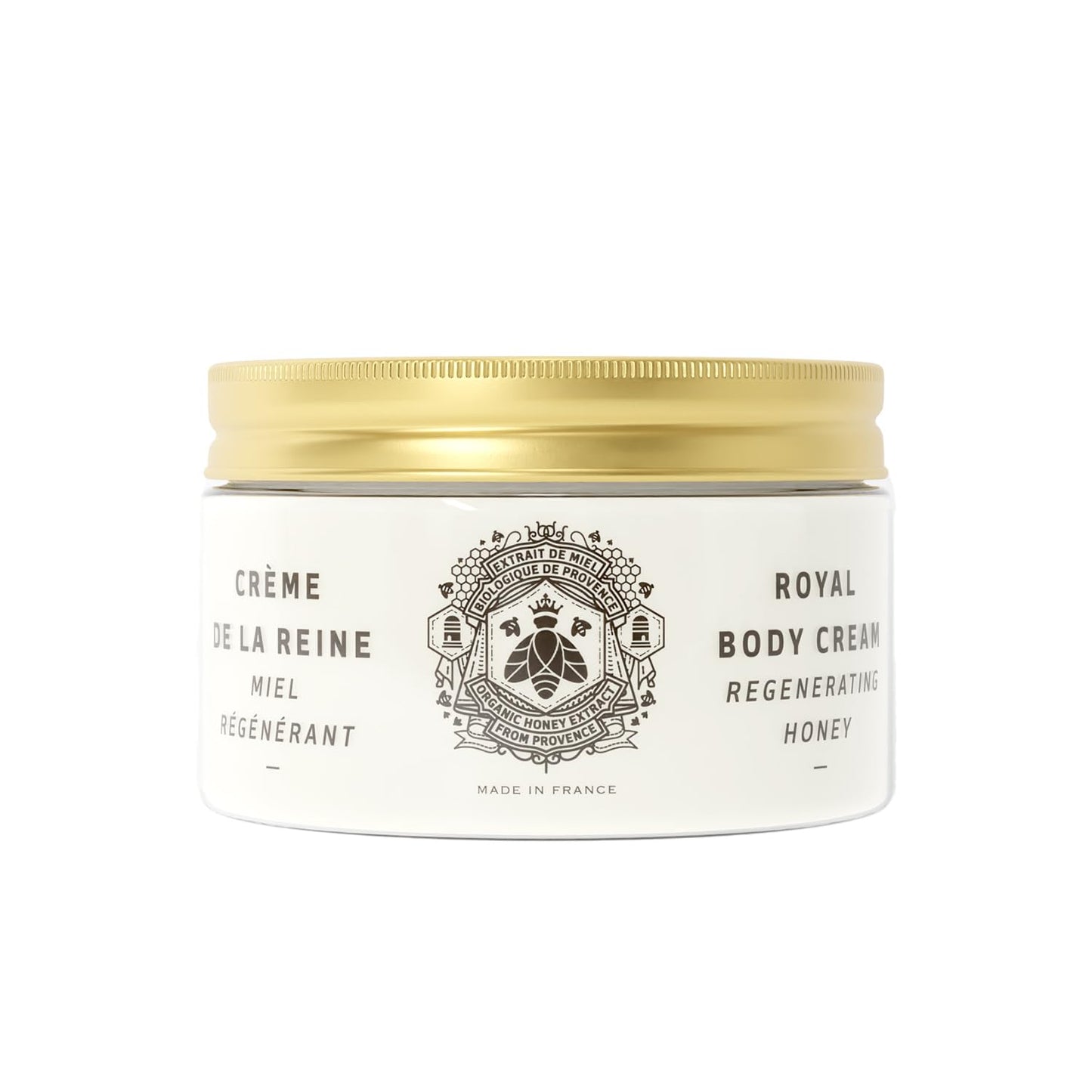 Panier des Sens Organic Provencal Honey Body Moisturizer - 99% Natural Body Moisturizer - 250ml Made in France - Rich in Shea Butter