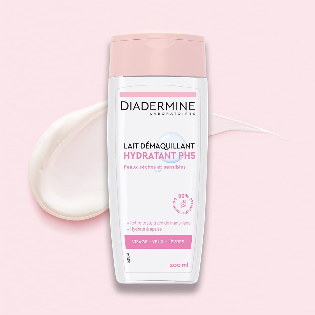 Diadermine Leche Desmaquillante Hidratante 200 ml - Piel Sensible