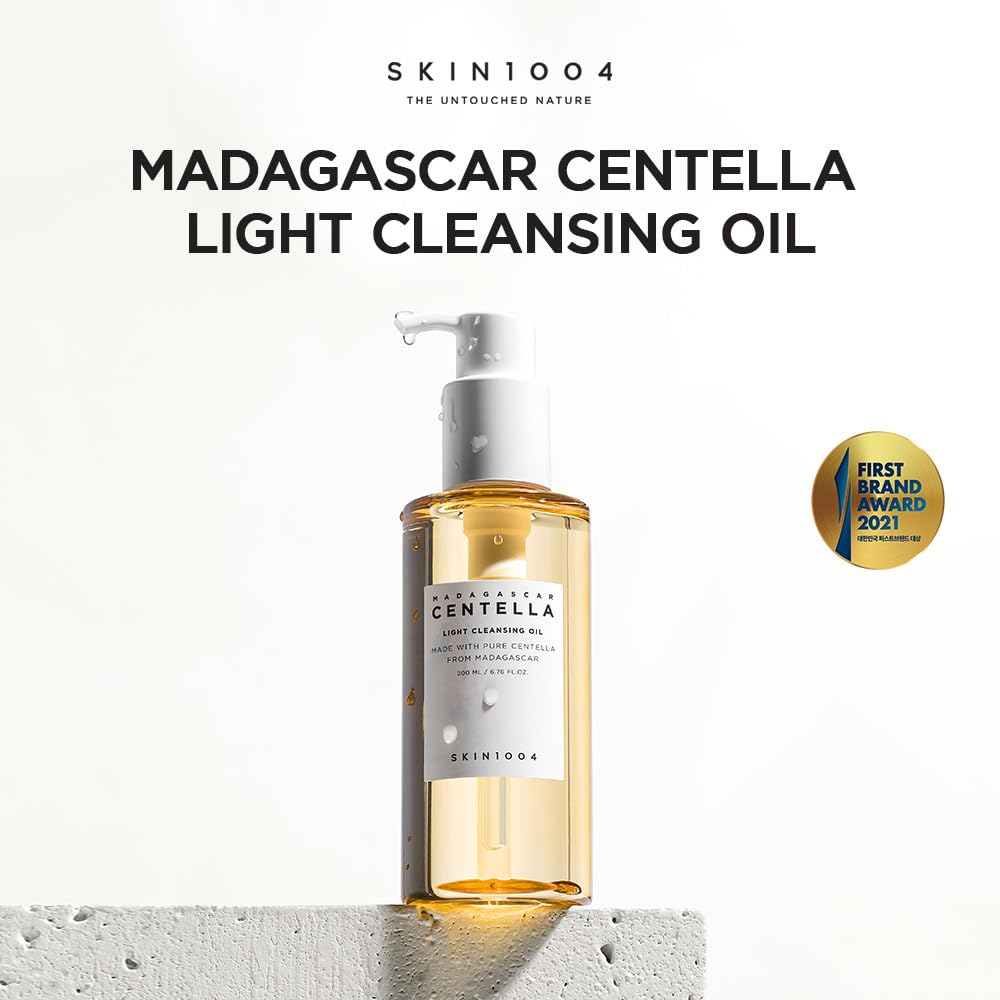 SKIN1004 Madagascar Centella Light Cleansing Oil – Limpieza Ligera y Nutritiva, 200 ml