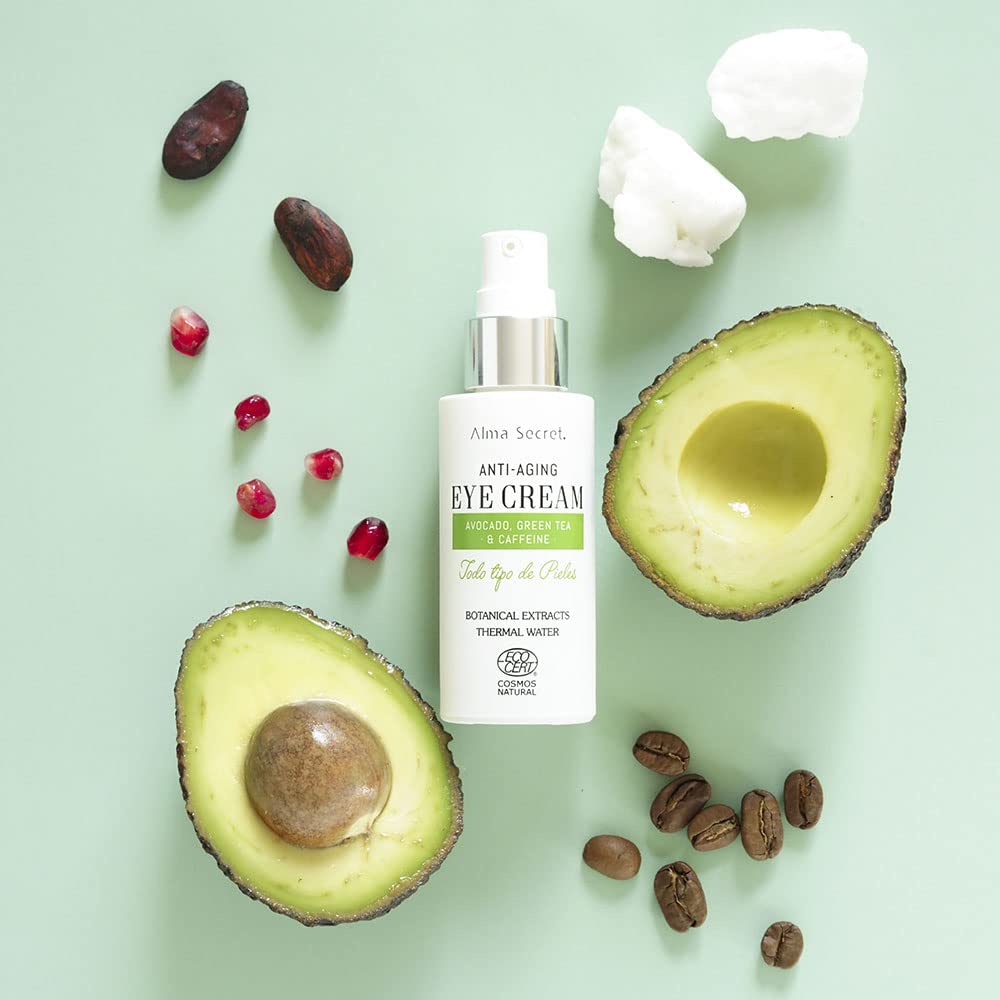 Alma Secret Contorno de Ojos Antiedad Aguacate & Cafeína - 30ml