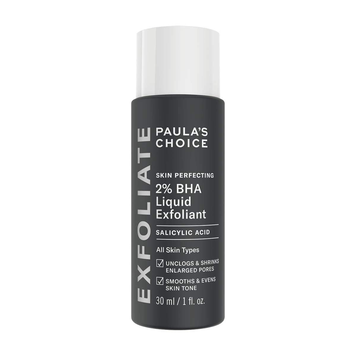 Paula's Choice SKIN PERFECTING 2% BHA Liquid Exfoliant - Facial Peeling with Salicylic Acid - Reduces Pimples, Blackheads & Whiteheads - Combination Skin and Oily Skin - 30 ml