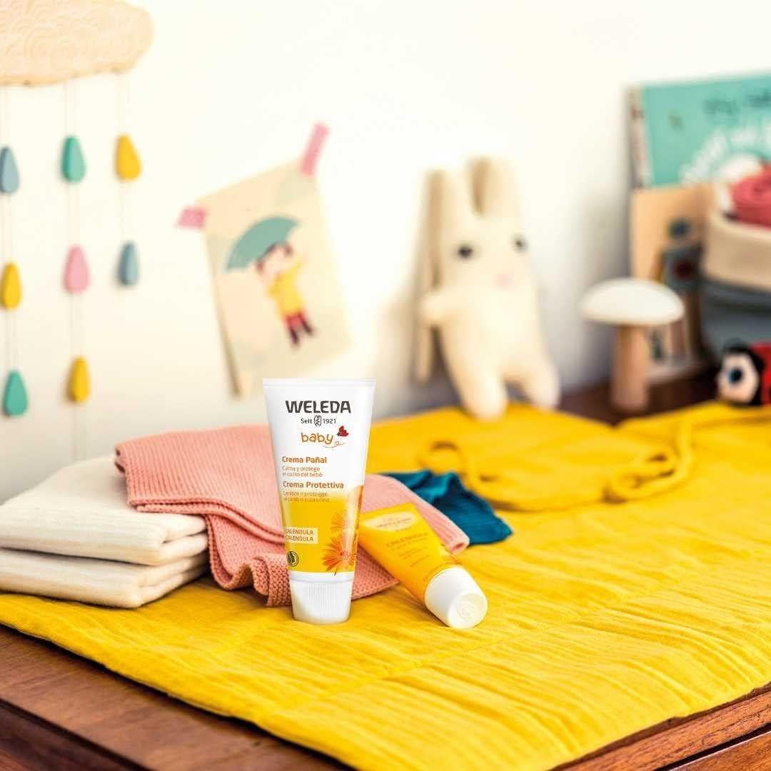 Weleda Crema Pañal de Caléndula – Protege y Calma la Piel del Bebé (75 ml)