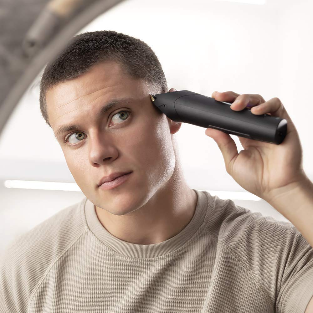 Cecotec Bamba PrecisionCare Wet&Dry Hair Clipper. Stainless Steel Blades with Titanium Coating, Lithium Battery, Autonomy up to 120 min, Lengths 0.5-30 mm, 8 Combs