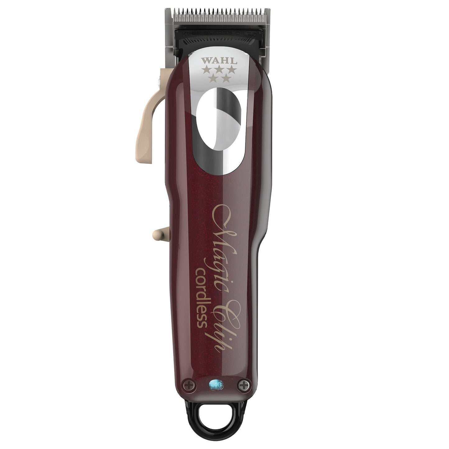 Wahl Cordless Magic Clip - Blending Hair Clipper - Hair Cutting Machine for Men, Red