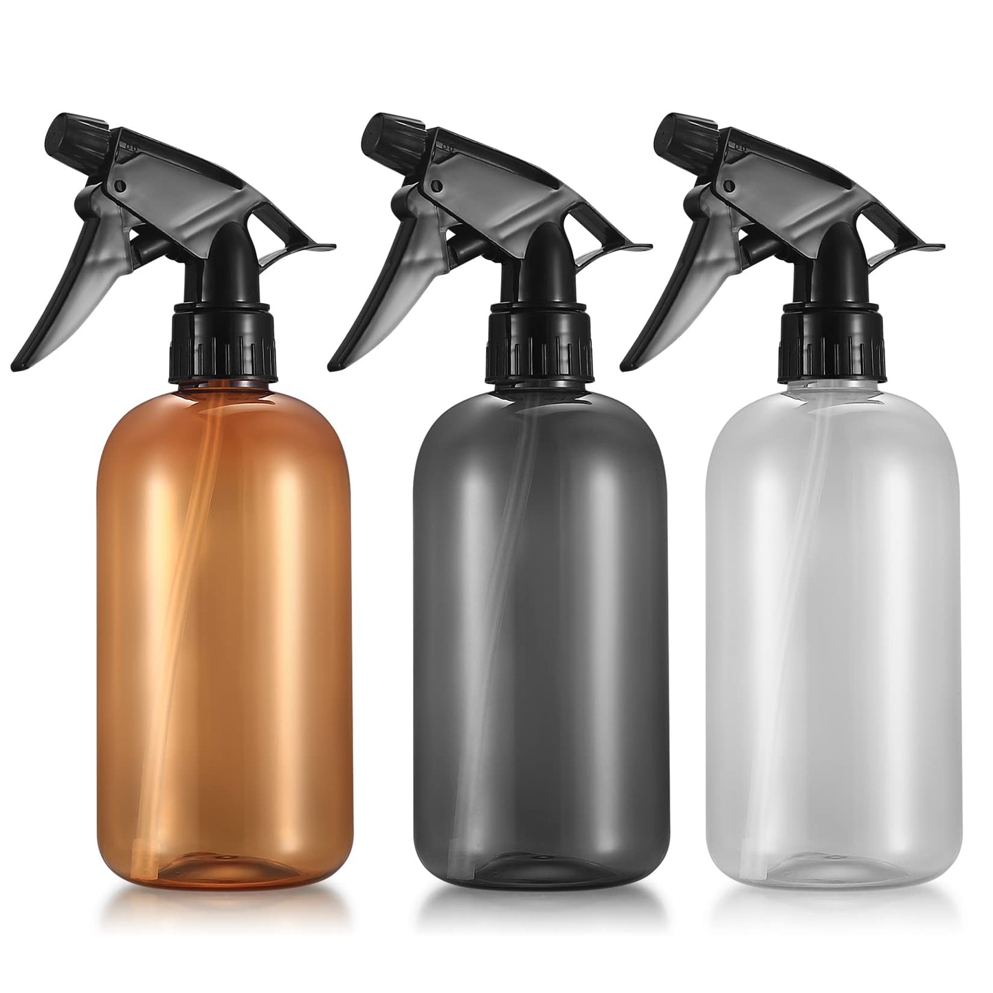MMDBD 3 Botellas de Spray 500ml - Pulverizador Reutilizable y Ajustable