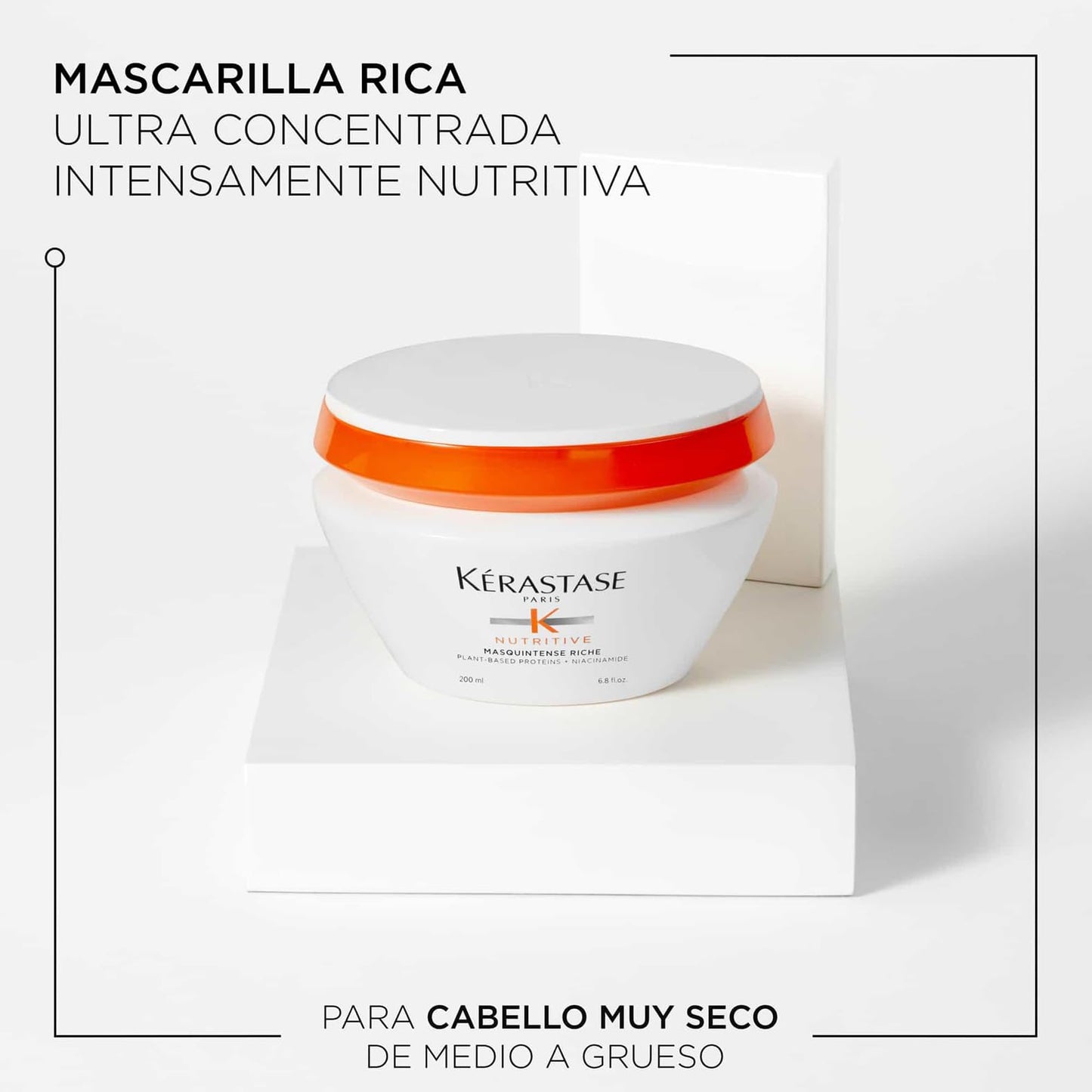 Mascarilla Hidratante Kérastase Nutritive Masquintense Riche 200ml
