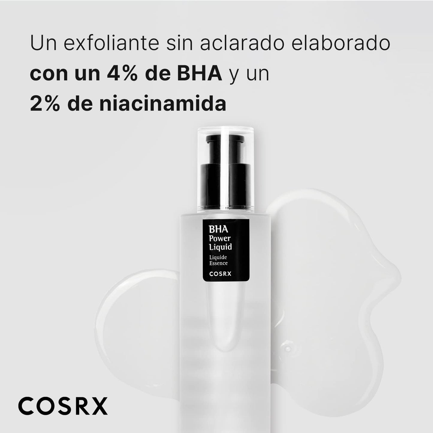 COSRX 100ml Blackhead Remover Liquid BHA 4%, Congested Pores Disappear, Betaine Salicylate, Hypoallergenic, Dermatologist Tested, Cruelty Free, Paraben Free, Sulfate Free