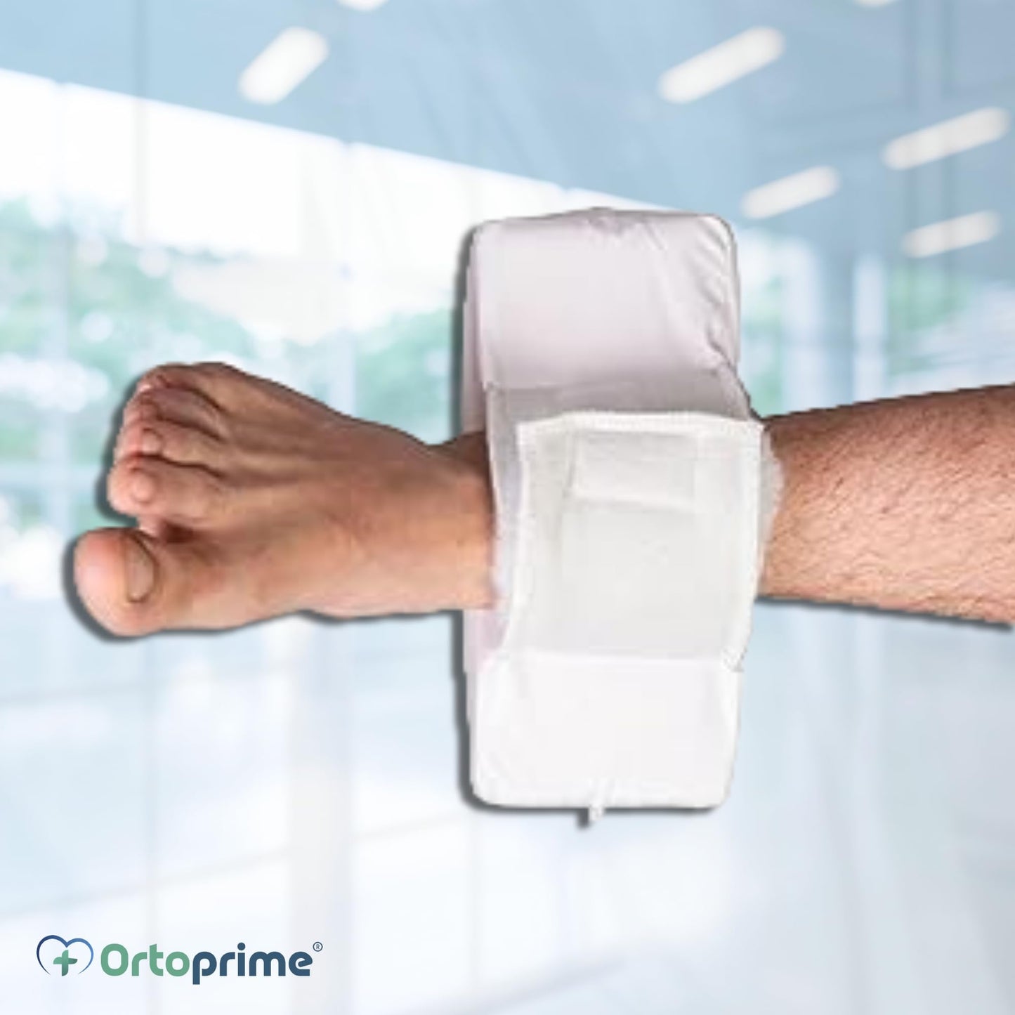OrtoPrime Pack 2 Taloneras Antiescaras - Cojines Ortopédicos para Pies y Codos