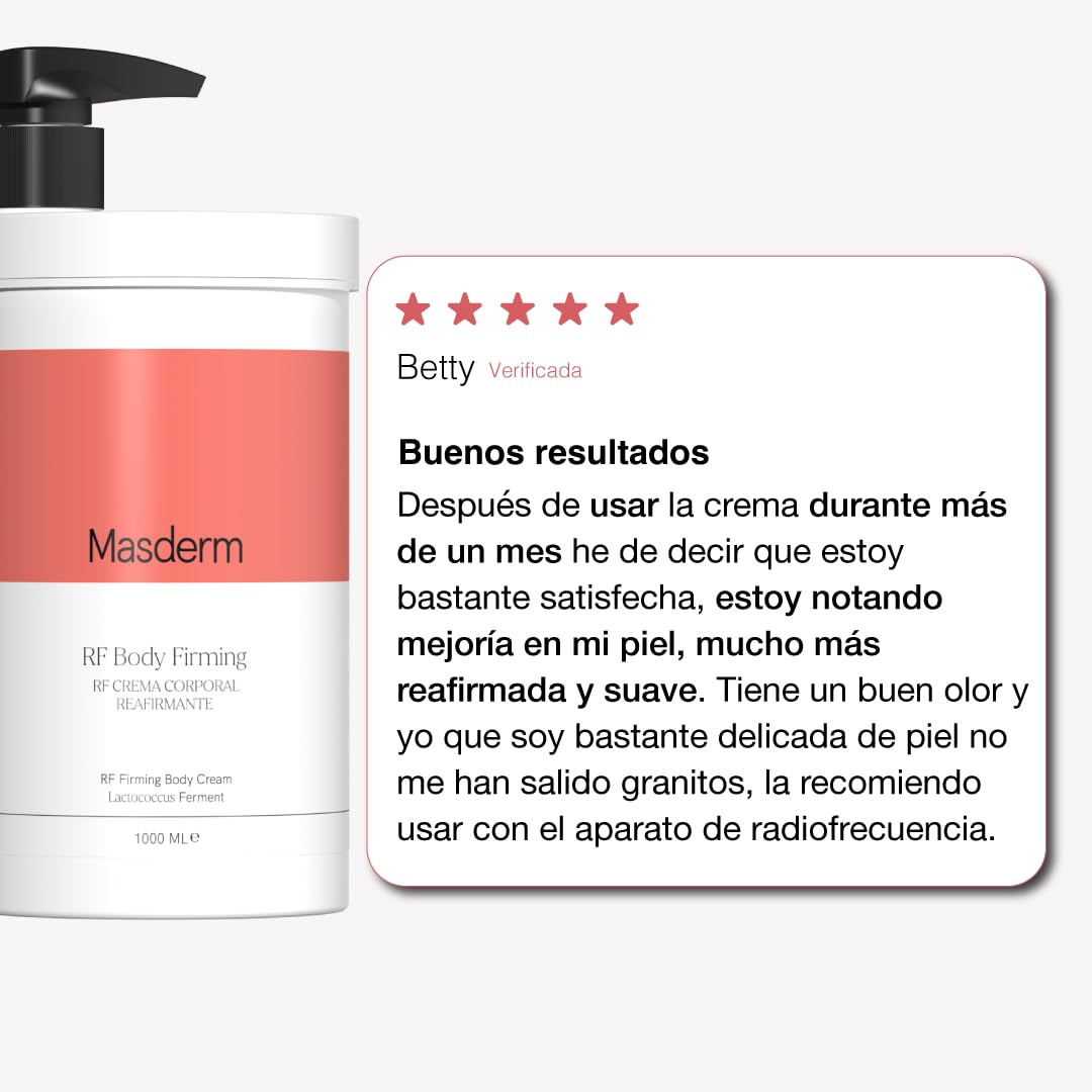 Gel-Crema Corporal Reafirmante Radiofrecuencia 1000ml - Masderm
