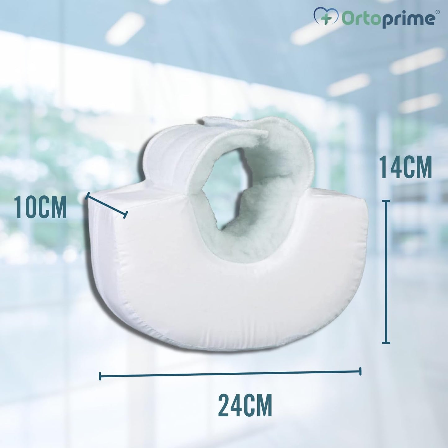 OrtoPrime Pack 2 Taloneras Antiescaras - Cojines Ortopédicos para Pies y Codos