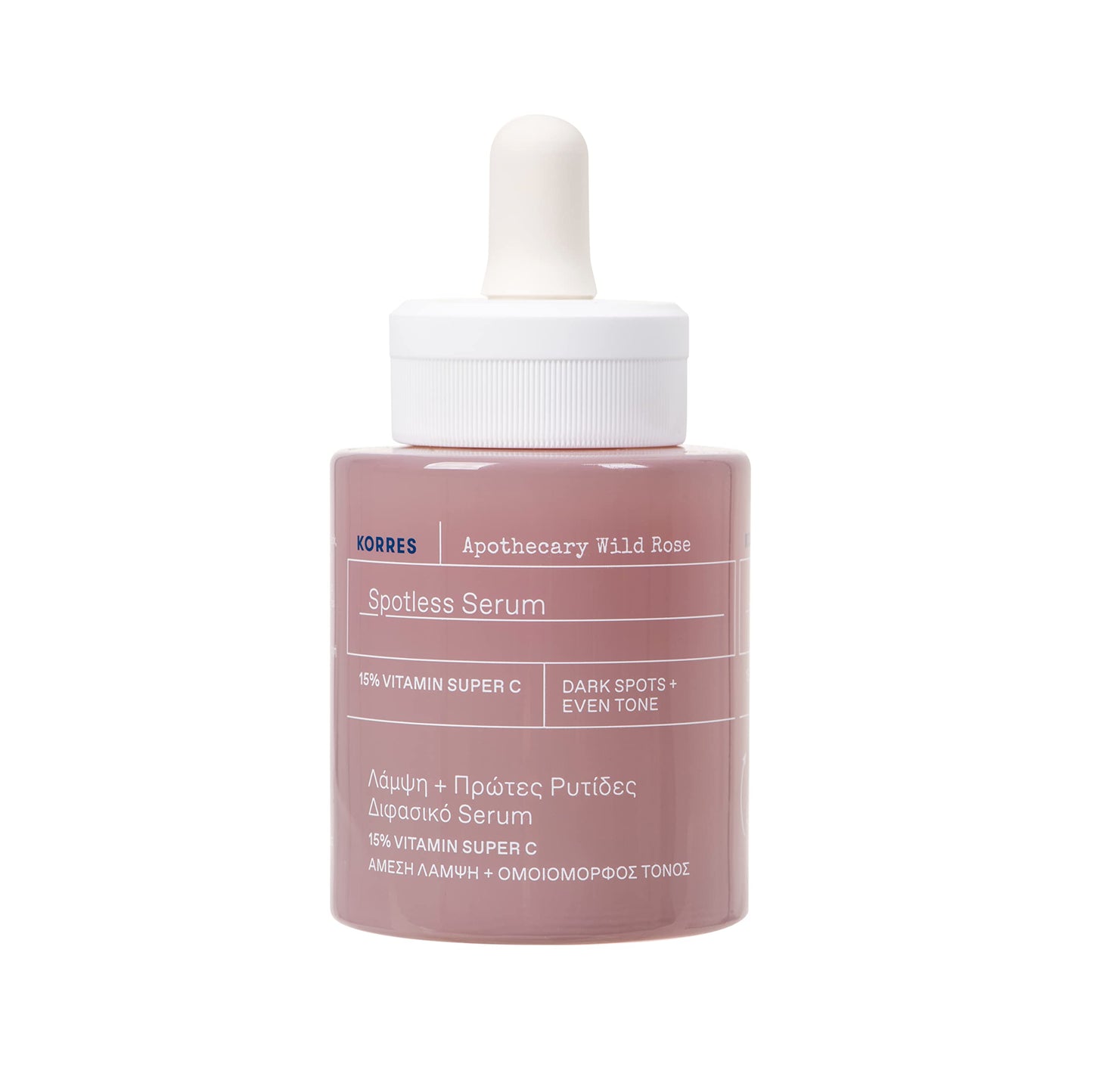 KORRES Wild Rose Suero Hidratante con Vitamina C 15% - 30 ml