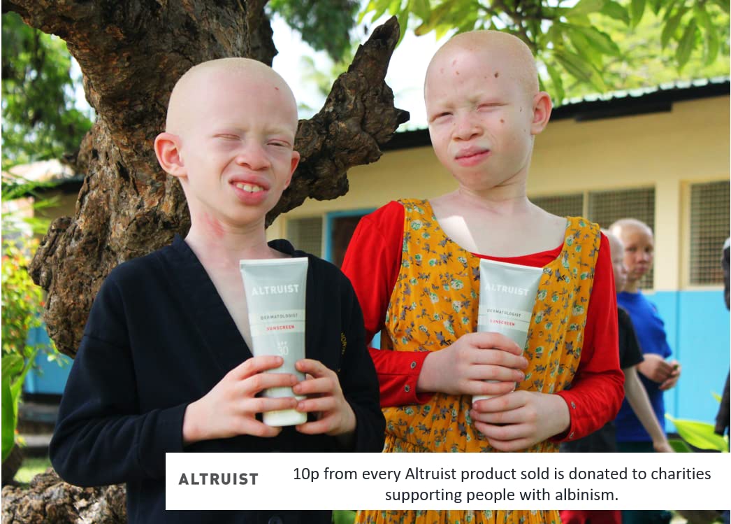 ALTRUIST. 5 Star Rated Ultra UVA Sunscreen SPF30 (PPD:39) by Dr. Andrew Birnie - 1 Liter