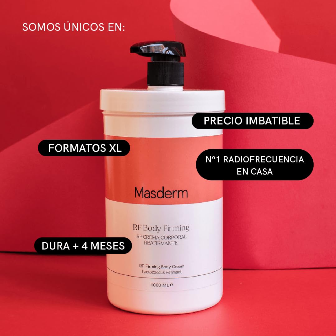 Gel-Crema Corporal Reafirmante Radiofrecuencia 1000ml - Masderm