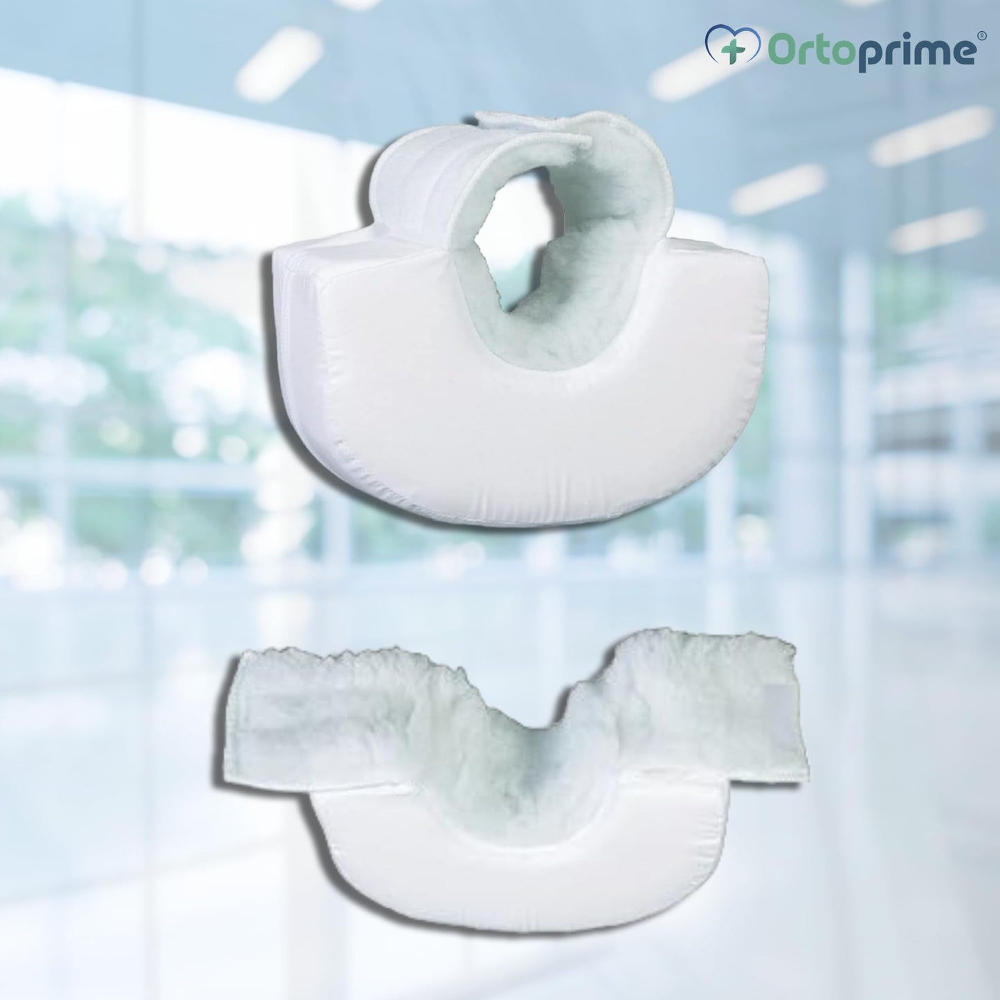 OrtoPrime Pack 2 Taloneras Antiescaras - Cojines Ortopédicos para Pies y Codos