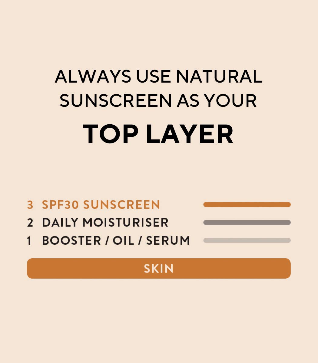 MÁDARA Anti-Aging Facial Sunscreen SPF30, 40ml. Tinted Mineral Sunscreen, Broad Spectrum UVA/UVB, Reef Safe, No White Cast. COSMOS Natural Certified