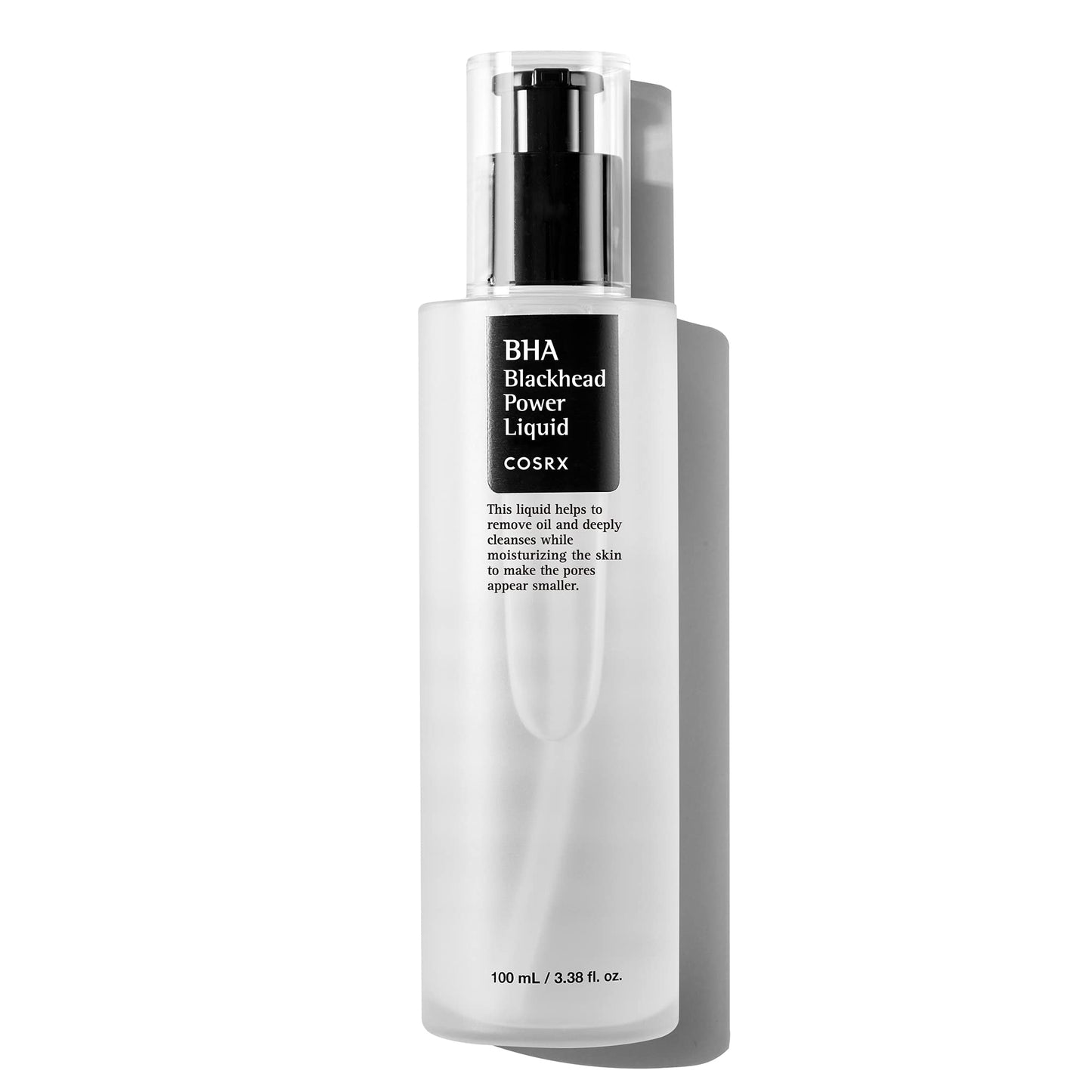 COSRX 100ml Blackhead Remover Liquid BHA 4%, Congested Pores Disappear, Betaine Salicylate, Hypoallergenic, Dermatologist Tested, Cruelty Free, Paraben Free, Sulfate Free