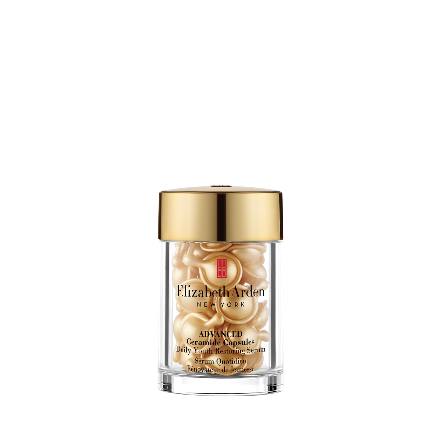 Elizabeth Arden - Vitamin C and Ceramide Serum Capsules, Stimulate and Prolong Luminosity, Reduce Skin Aging, Single Dose, Apply 1 a Day - 30 Capsules