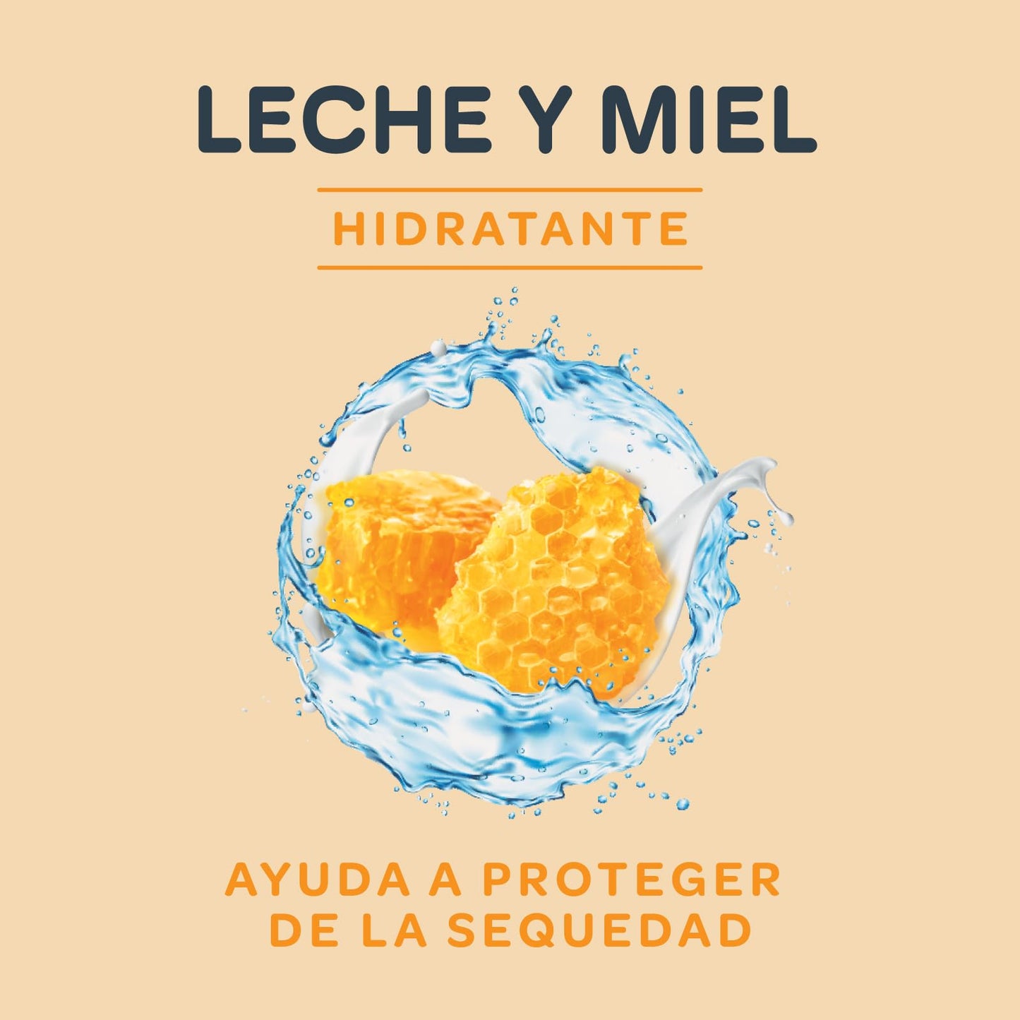 by Amazon Jabón de Manos Miel y Leche – Pack 4 (2 Dispensadores + 2 Recambios)