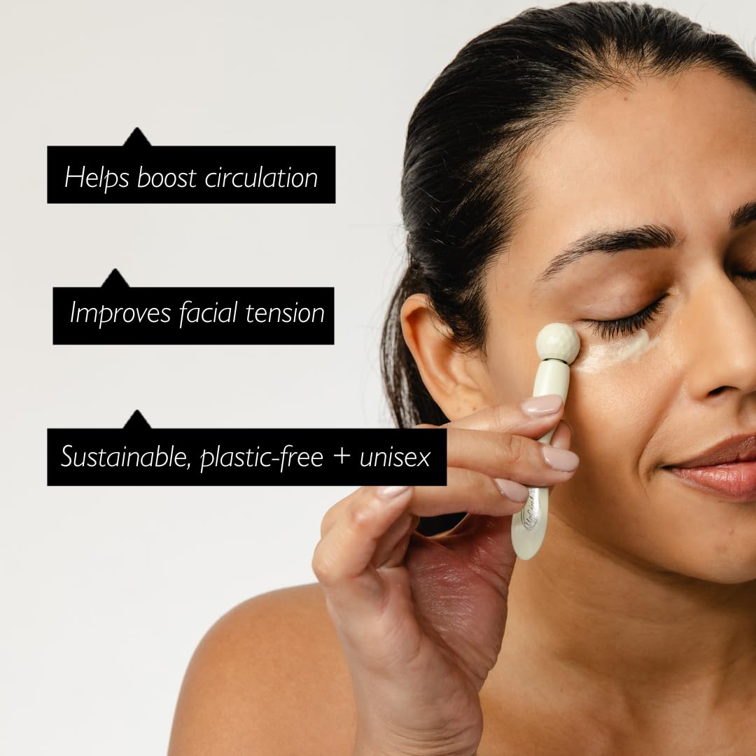 UpCircle Rodillo de Ojos – Reduce Hinchazón y Ojeras, Vegano y Sostenible