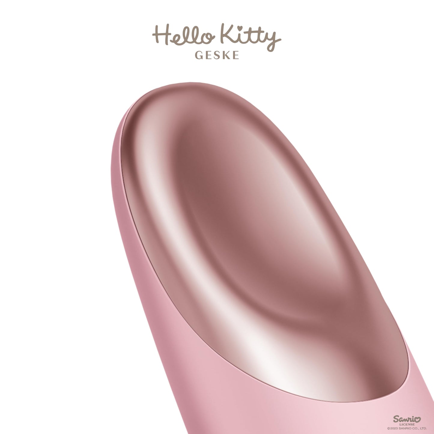 GESKE x Hello Kitty | SmartAppGuided™ Warm & Cool Eye Energizer | 6 in 1 | Eye Massager | Anti-dark circles massager | Eliminates bags and drooping eyelids | Electric eye massage