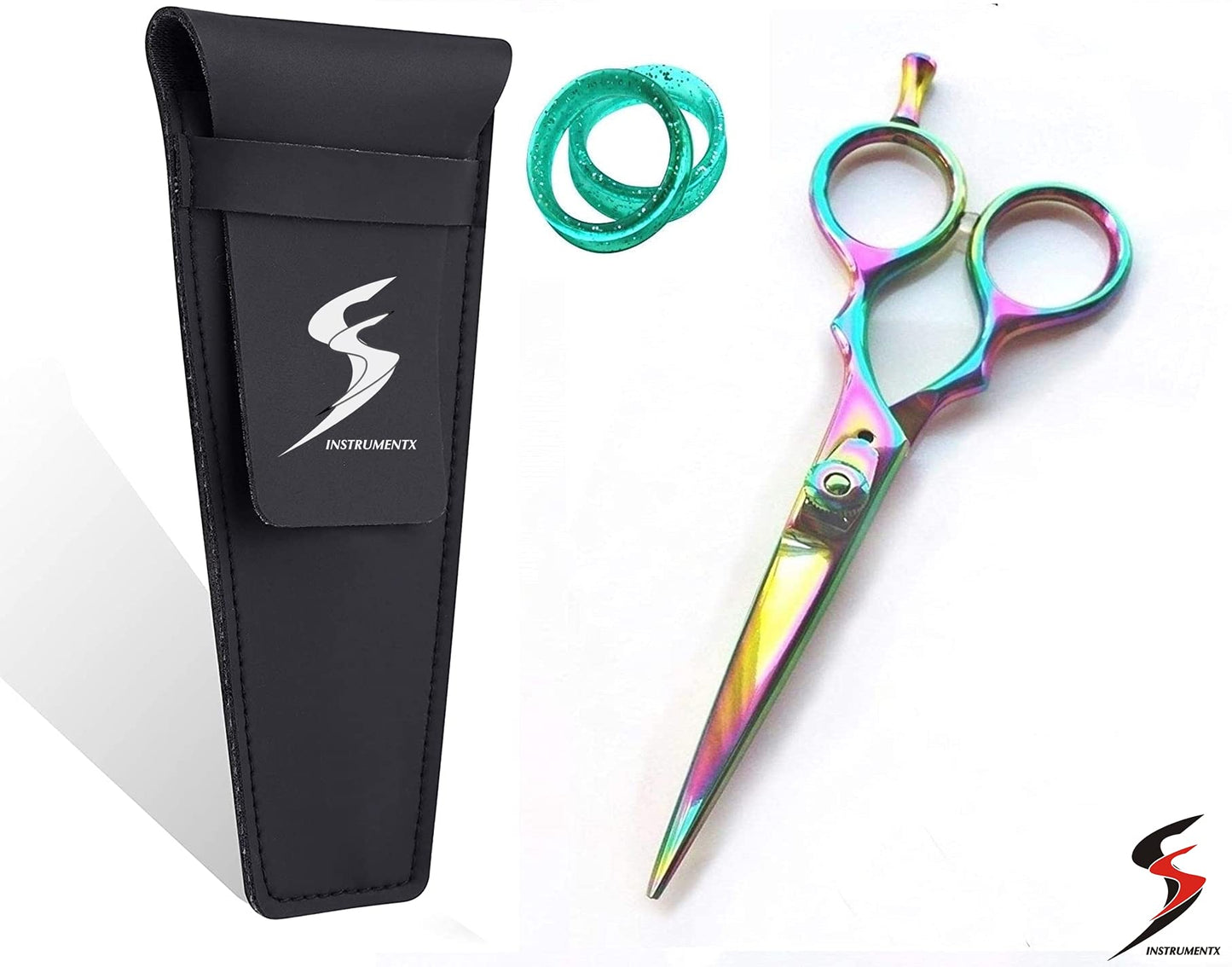 Tijeras Profesionales de Peluquería KATX 14 cm - Titanio Multicolor