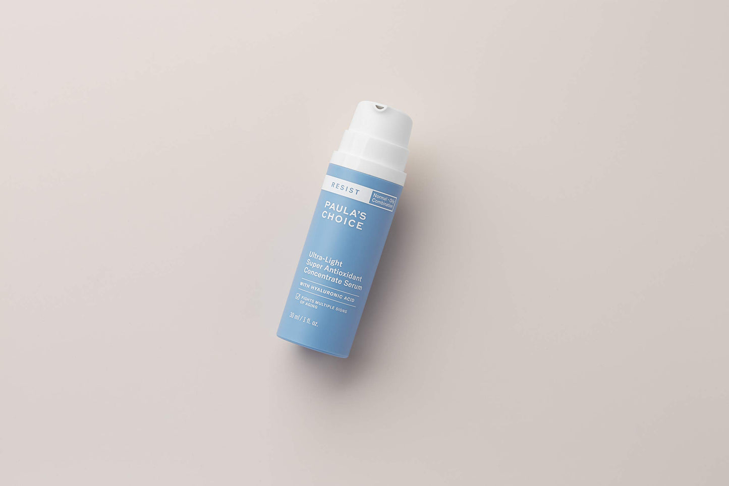 Paula's Choice RESIST Ultra-Light Antioxidant Anti-Aging Serum - Facial Treatment Reduces Dilated Pores - with Niacinamide & Hyaluronic Acid - Combination to Oily Skin - 30 ml