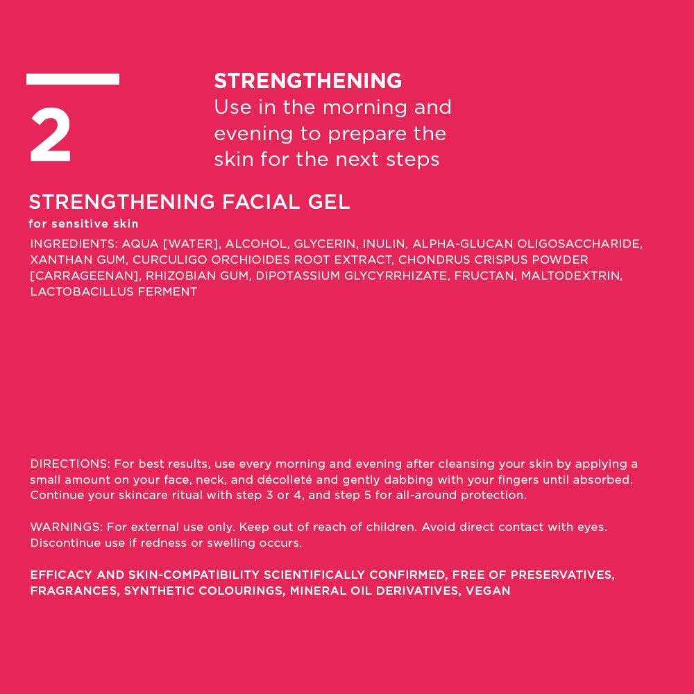 ZZ SENSITIVE firming facial gel 150ml.