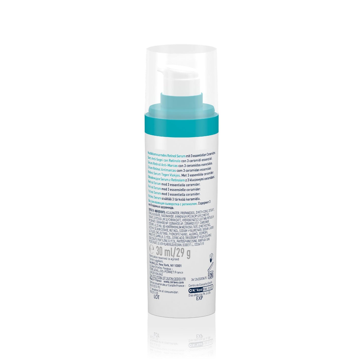 CeraVe Anti-Mark Retinol Serum, Reduces Acne Marks, Minimizes Pores, Enriched with Encapsulated Retinol and Essential Ceramides, Ideal for Skin with Acne Scars, 30ml