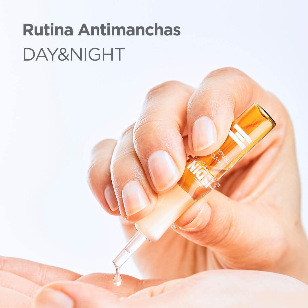 Isdin Isdinceutics Pack Day & Night Flavo-C Ultraglican + Flavo-C Melatonin | Antioxidant Repair Day and Night Treatment Single Dose 10 + 10 x 2ml