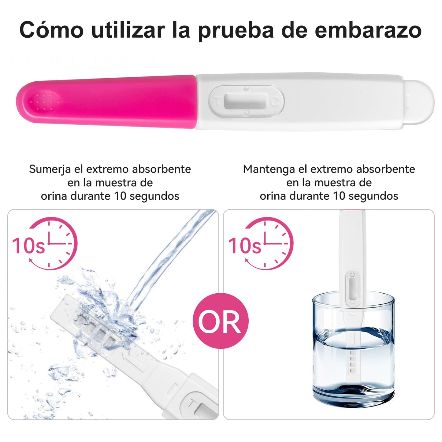 Test de Embarazo Rápido dothnix (3 uds) - Alta Sensibilidad y Precisión