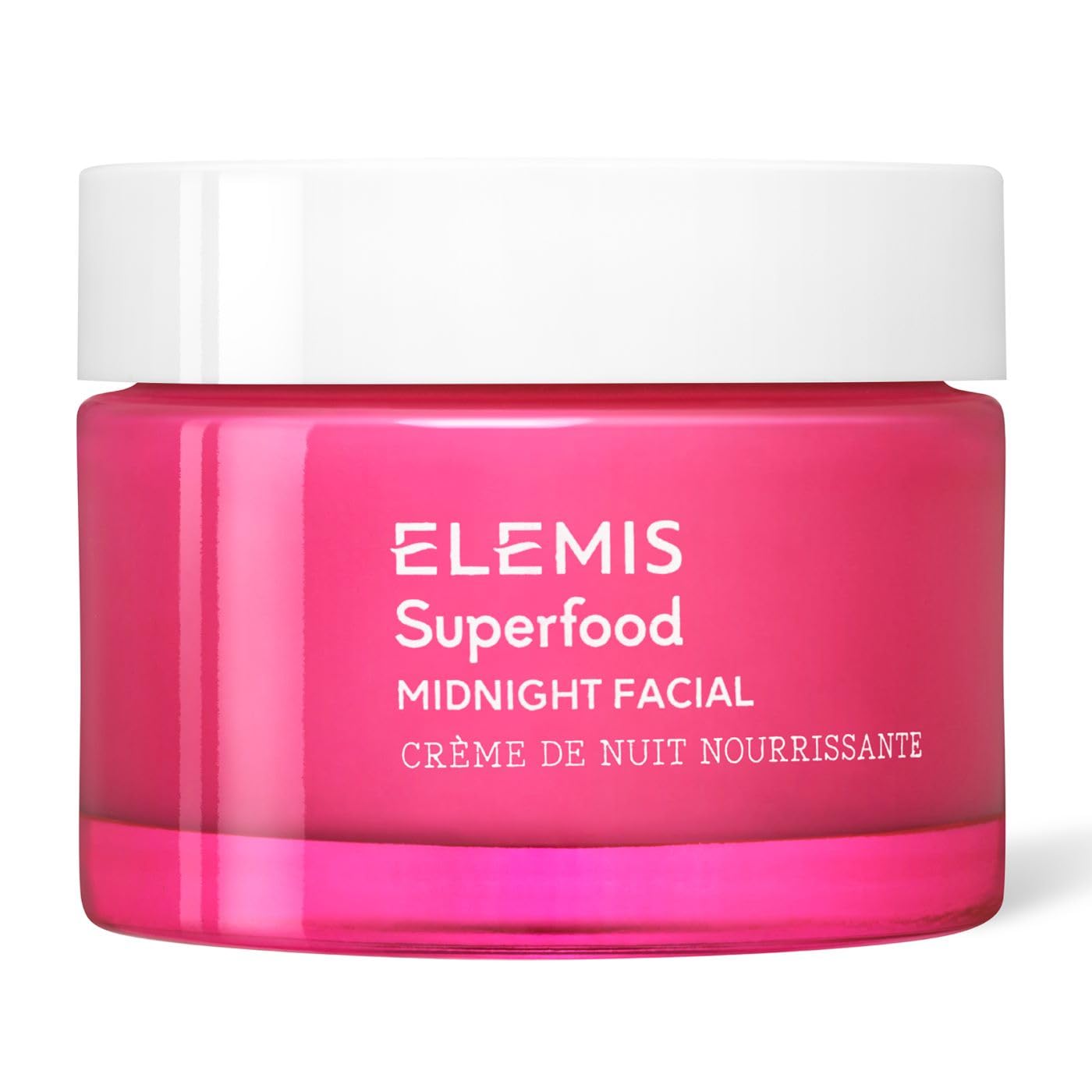 Elemis Superfood Nourishing Night Cream, Nourishing and Moisturizing Night Treatment, Nourishes, Regenerates, Revitalizes, All Skin Types, Rich Formula, 50 ml