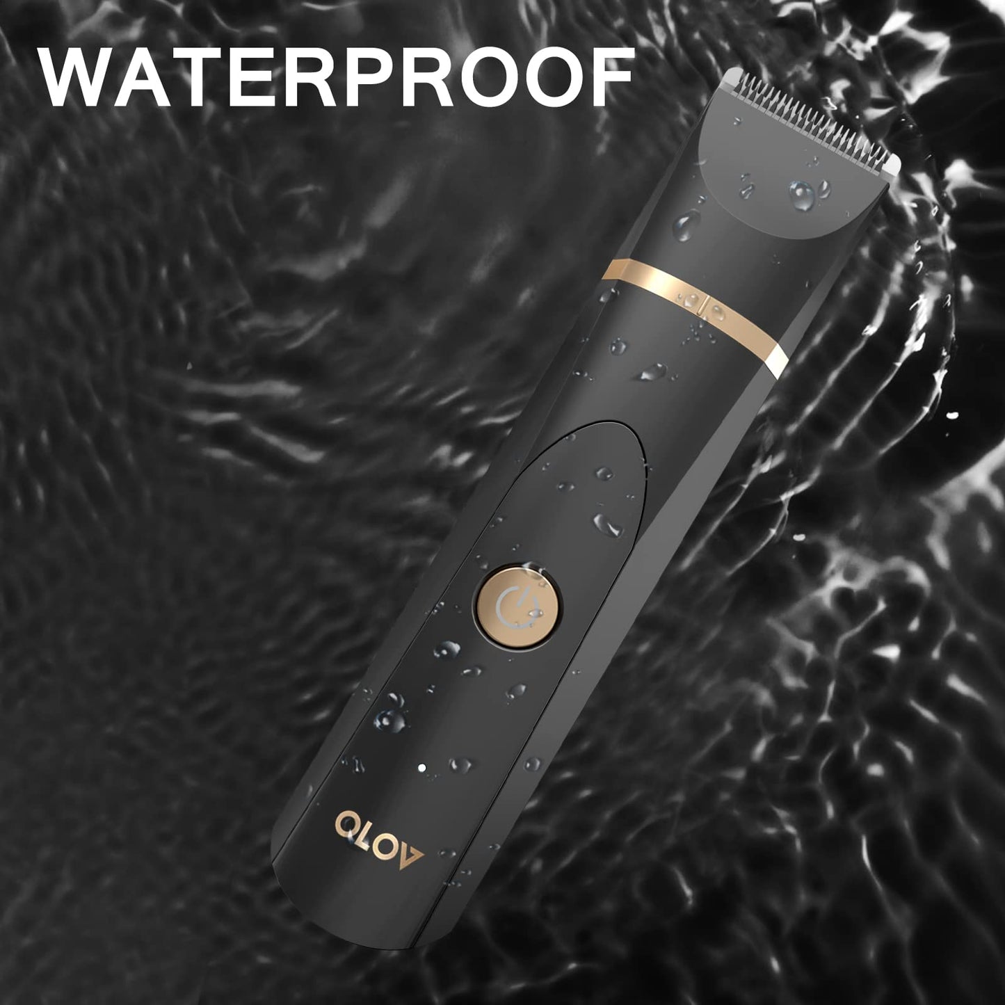 OLOV Afeitadora Corporal Masculina - Cuchilla de Cerámica y Base USB
