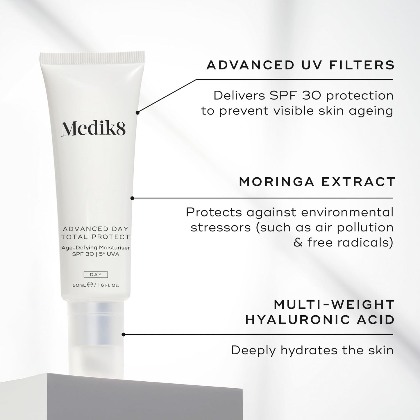 MEDIK8 ADVANCED DAY TOTAL PERFECT ANTI-AGING MOISTURIZER SPF30 50ML 50ML