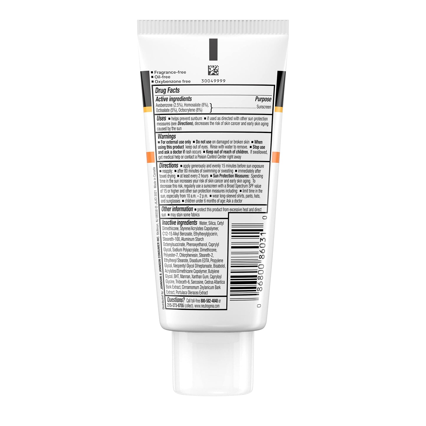 Neutrogena Clear Face Liquid SPF 30 - Protector Solar Facial 89 ml