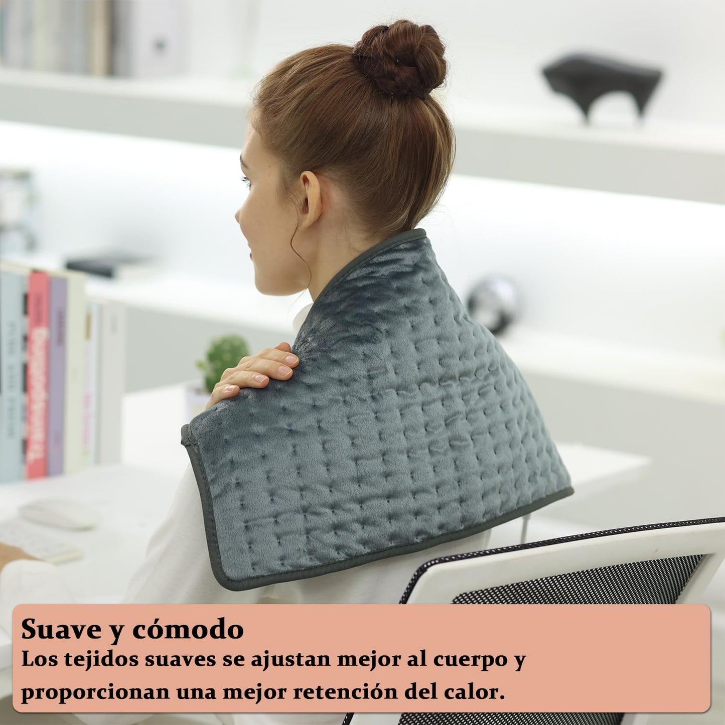 Manta Eléctrica Lumbar y Espalda con Apagado Automático - Letitwell