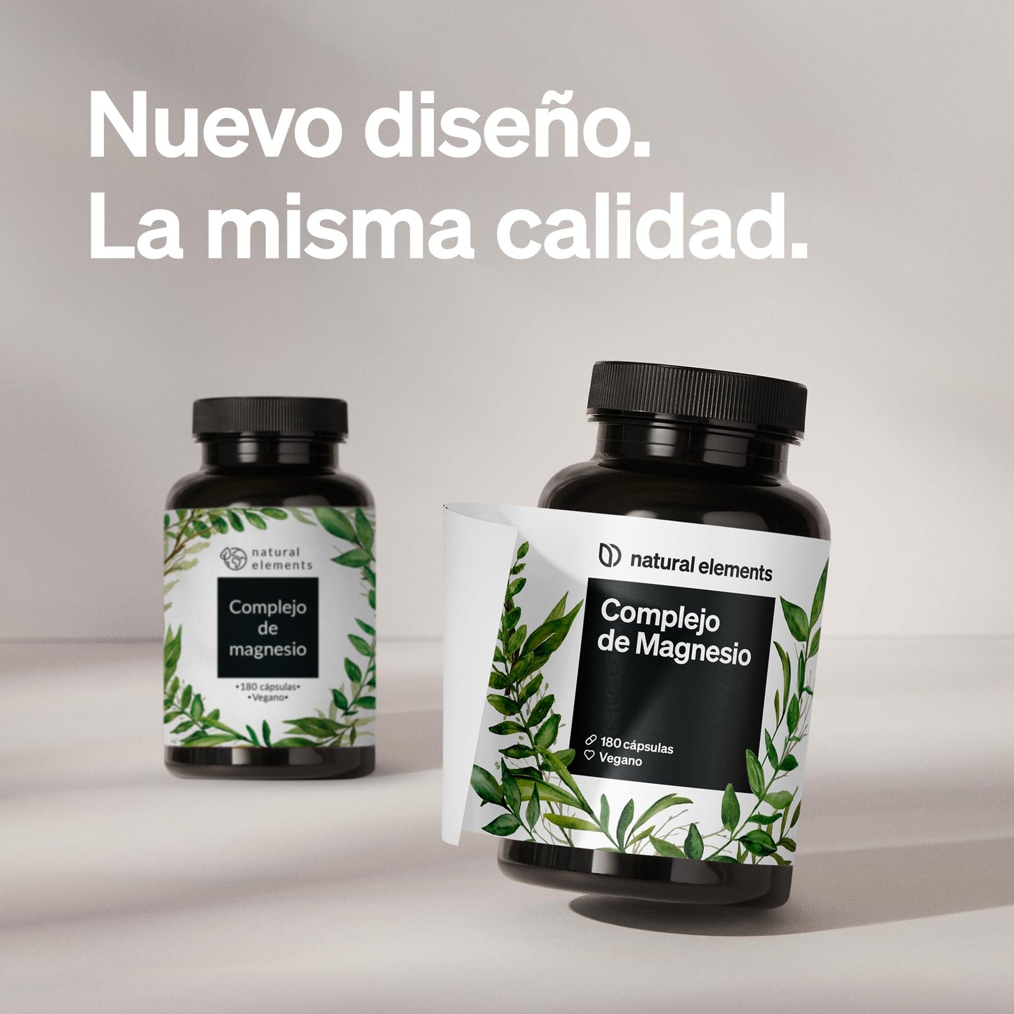 Magnesium Complex – Premium: 5 compounds – citrate + bisglycinate + magnesium oxide – 400mg per daily dose – Laboratory tested, vegan